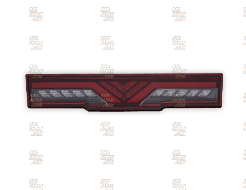 Valenti Jewel LED Back Fog Lamp Revo Red Lens / Gloss Black - BRZ